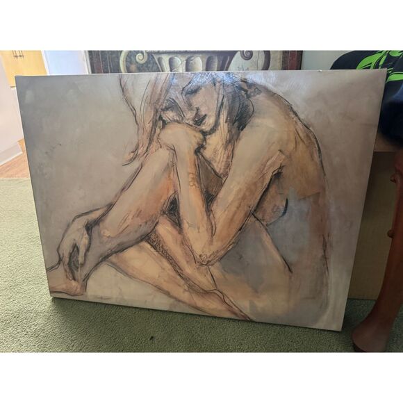 Laying Low II By Liz Jardine Wrapped Canvas Print 24" x 18" Home Decor - Picture 1 of 3